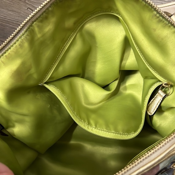 Vintage Coach Poppy Heritage Legacy Stripe Tote/Satchel Bag - Picture 15 of 16